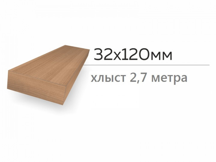 Рейка 32x120